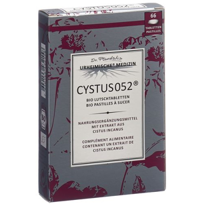 Cystus 052 Bio pastilės 66 vnt