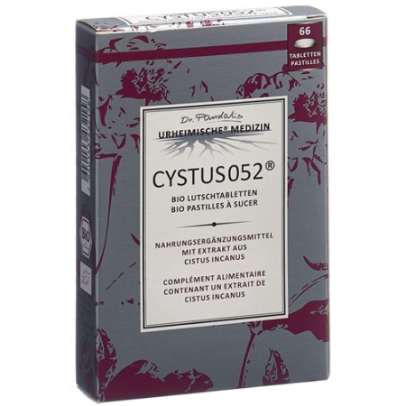 Cystus 052 Bio-pastiller 66 stk