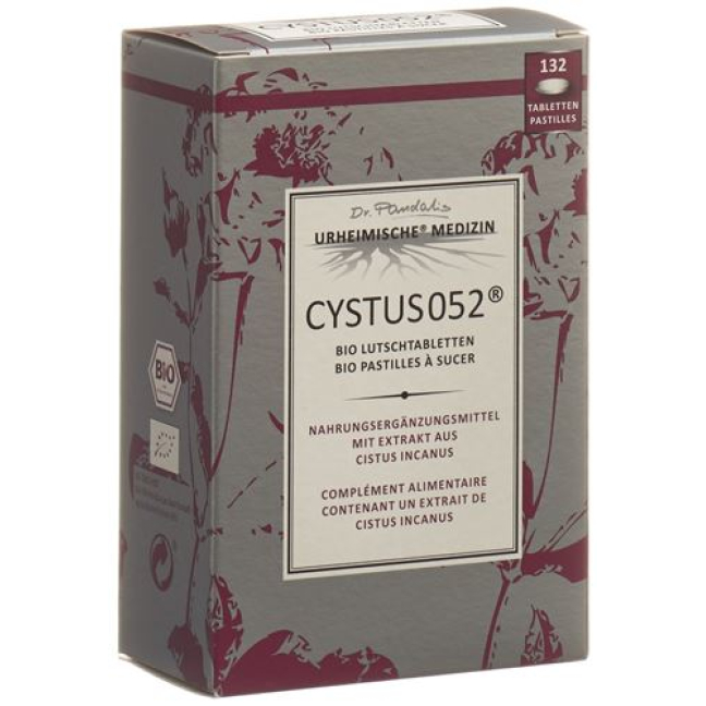 Cystus 052 Bio zuigtabletten 132 st