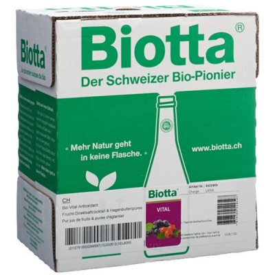 Biotta vital przeciwutleniacz 6 fl 5 dl