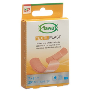 Flawa Textil Plast quick bandage 2x7cm 20 pcs