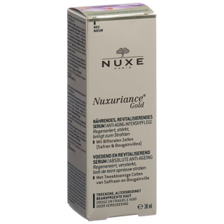 Nuxe Nuxuriance ゴールド セラム ニュートリ リバイタライジング 30 ml