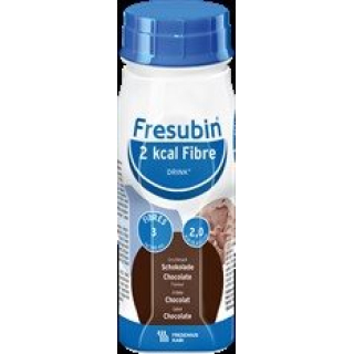 2 kcal Fresubin Fiber DRINK chocolate 4 FlatCap 200 ml