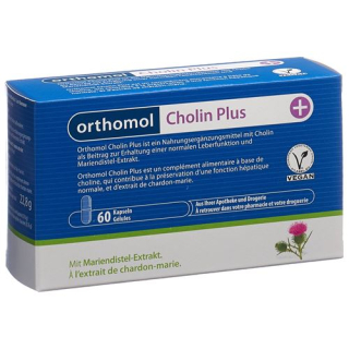 Orthomol cholin plus kaps 60 stk