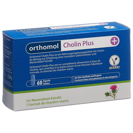 Orthomol choline Plus Kaps 60 片