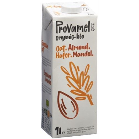 Βιολογικό ρόφημα αμύγδαλου βρώμης Provamel 1 lt