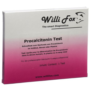 Willi Fox procalcitonin rapid test