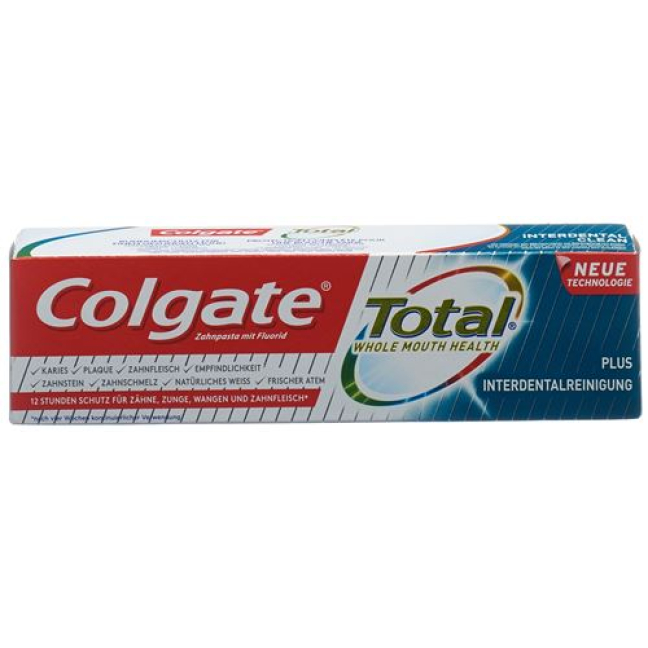 Colgate Total Plus interdental rensetandpasta Tb 75 ml