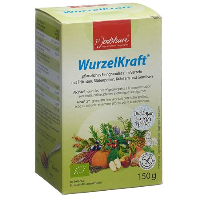 Jentschura WurzelKraft grânulos finos Bio 150 g