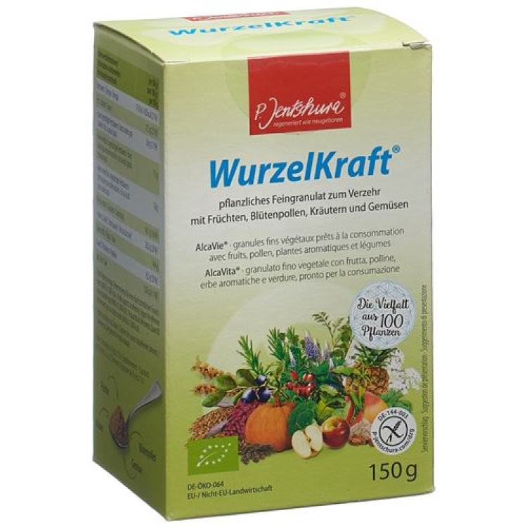 Дрібні гранули Jentschura WurzelKraft Bio 150 г