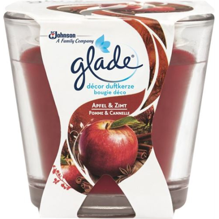 Glade Décor scented candle Cozy Apple & Cinnamon 70 g