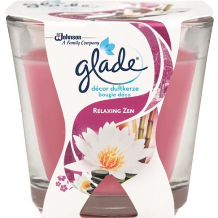 Glade Décor Scented Candle Relaxing Zen 70 g