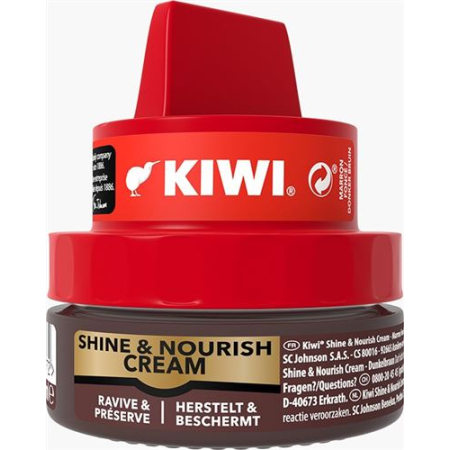 Kiwi Wax Rich Shine & Nourish Cream dark brown Ds 50 ml