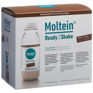 Moltein Ready2Shake chocolate 6 Fl 24 g