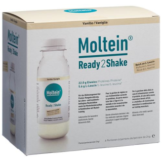 Moltein Ready2Shake vanilla 6 Fl 24 g
