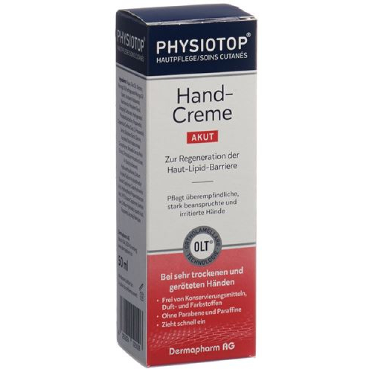 PhysioTop ACUTE krema za ruke Tb 50 ml