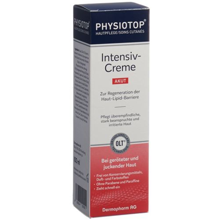 PhysioTop ACUTE Intenzivna krema Tb 100 ml