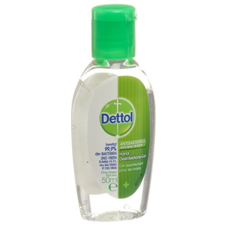 Dettol hand disinfectant gel antibacterial 50 ml