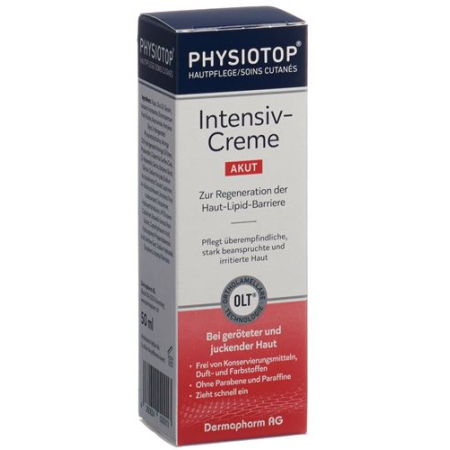 PhysioTop ACUTE Intensive Cream Tb 50 ml