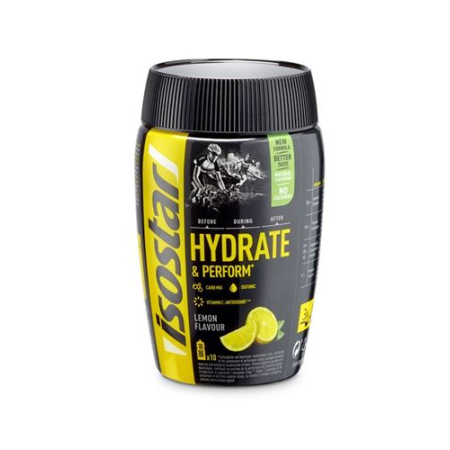 Isostar HYDRATE & PERFORM PLV Lemon Ds 400 ក្រាម។