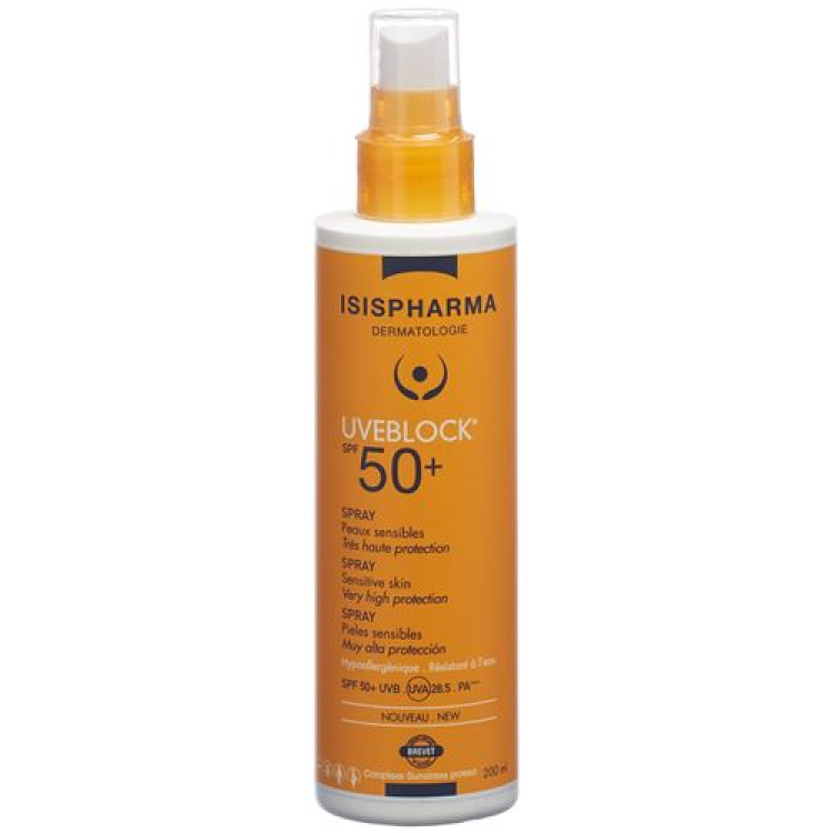 ISIS FARMASI UVEBLOCK SPRAY SPF50 + Fl 200 ml