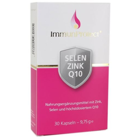 ImmunProtect Selenium Zinc and Q10 Kaps Blist 30 pcs