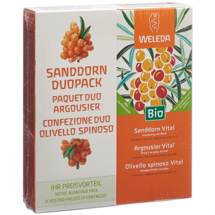 Weleda Sea Buckthorn Vital syrup Duo 2 x 250 ml