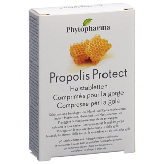 Phytopharma Propolis Protect Throat Lozenges 32 pcs