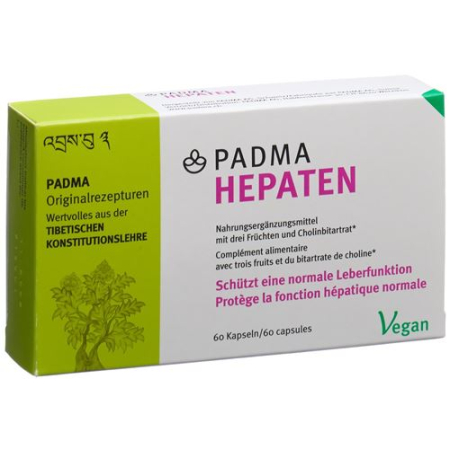 PADMA HEPATEN Cape Blist 60 pcs - Nutritional Supplement for Body Care