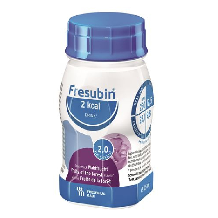 Fresubin 2 kcal Compact Forest Fruit 4 Bottles 125ml