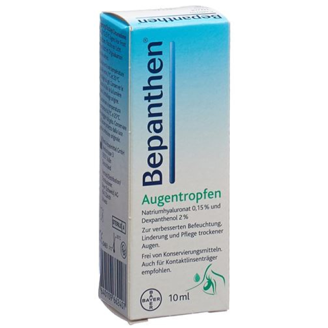 Bepanthen οφθαλμικές σταγόνες Fl 10 ml
