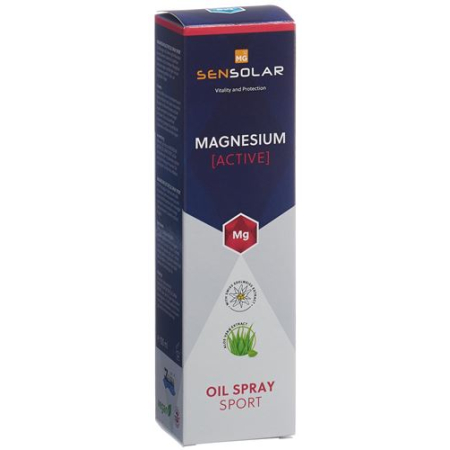 Sensolar Magnezyum Aktif Yağ Sprey Spor 100 ml