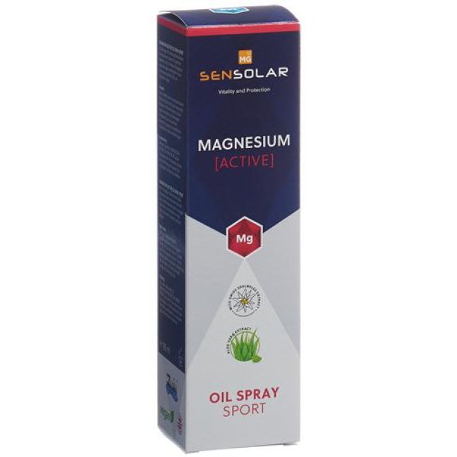 Sensolar Magnesium Active Olejový sprej Sport 100 ml