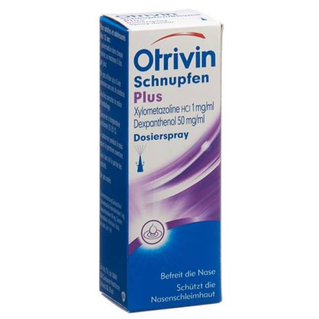Otrivin rhinitis Plus dávkovaný sprej Fl 10 ml