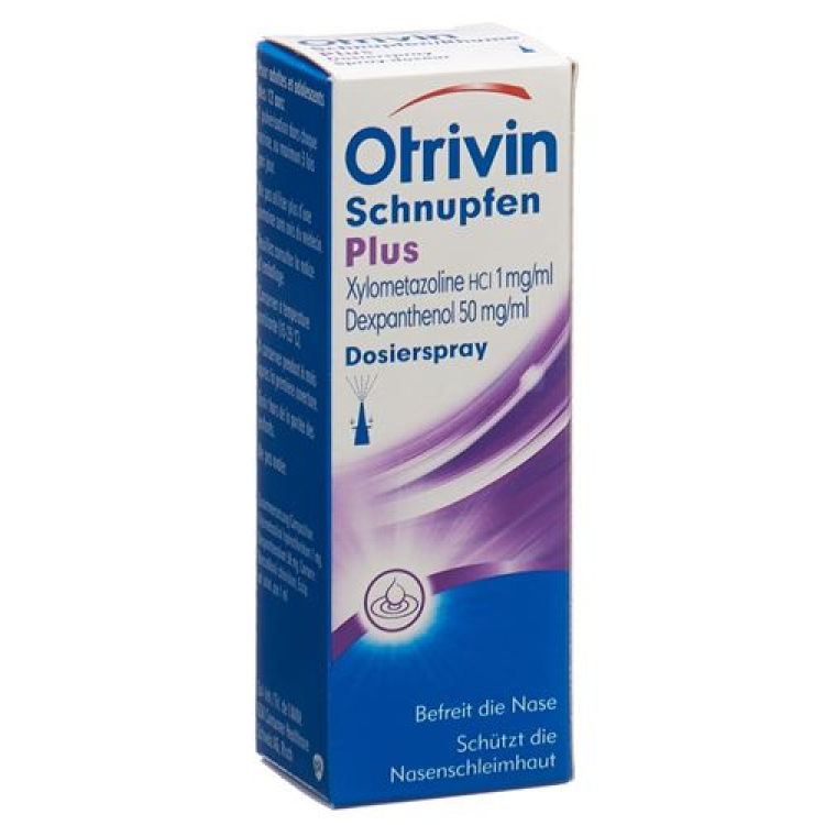 Otrivin Schnupfen Plus Dosierspray Fl 10 ml