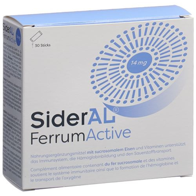 SIDERAL Ferrum Activo PLV 30 Btl 1,6 g