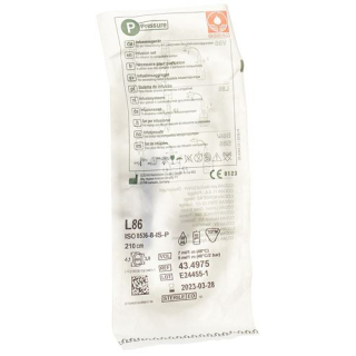 Codan infusion device Luer Lock 210cm L 86-P latex-free