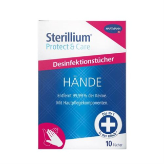 Sterillium Protect & Care Tiss 10 pcs