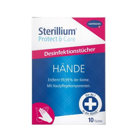 Sterillium Protect & Care Tiss 10 kos