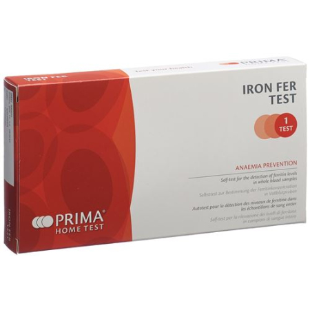 PRIMA HOME TEST Iron FER թեստ