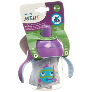 Avent Philips Sip No Drip cup 260ml fish