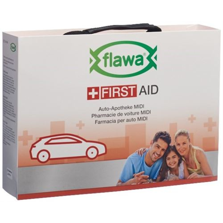 Flawa car Dược Túi Midi màu đỏ