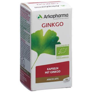 Arkocaps Ginkgo organic jar 45 capsules