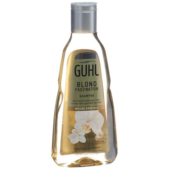 GUHL Blonde Fascination Shampoo Bottle 250 ml