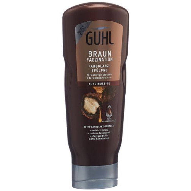 GUHL Brown fascination Farbglanz flushing Fl 200 ml