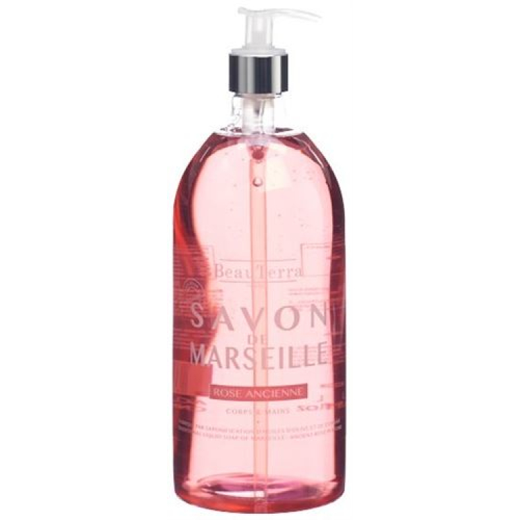 BeauTerra tvål Marseille old Rose 1000 ml