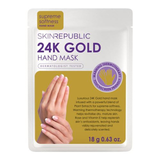 skin republic 24K Gold Foil Hand Mask 18 g