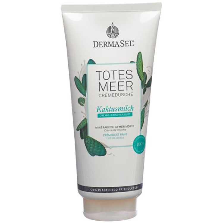 Dermasel shower cream cactus milk French German Italian Tb 200 ml