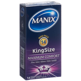Manix King Size Condoms 14 pieces
