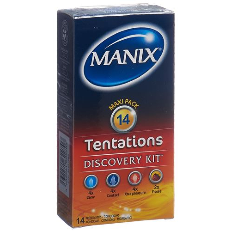 Manix Tentation Condoms 14 pieces